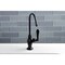 Kingston Brass KS3190NFL NuWave French Sgl Handle Water Filtration Faucet, Matte Blk KS3190NFL - alternate 4